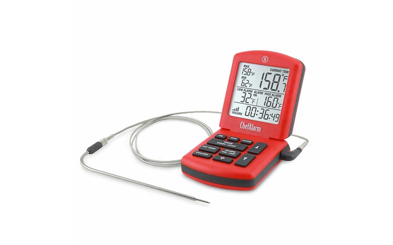 Thermaworks Chef Alarm in red