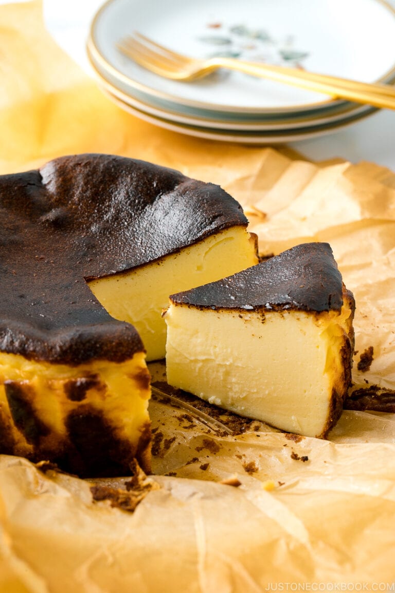 Basque Burnt Cheesecake バスクチーズケーキ • Just One Cookbook
