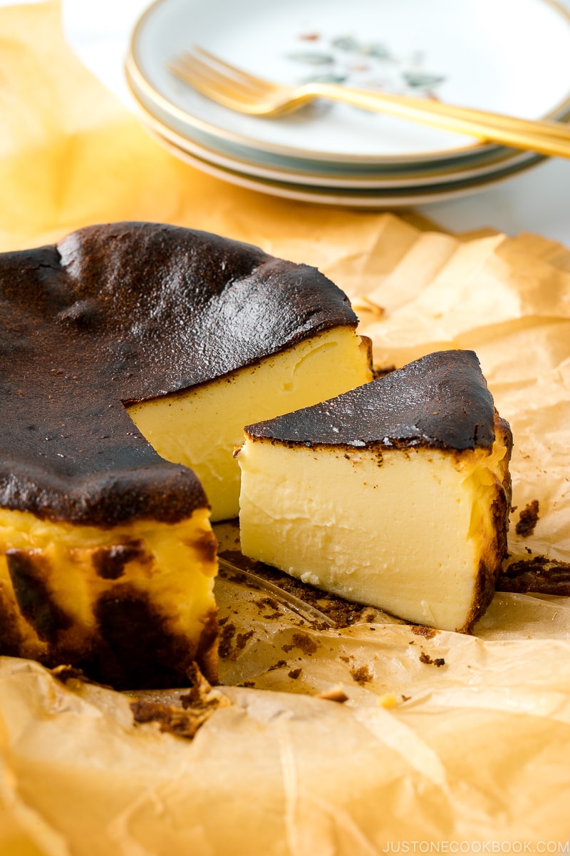 Burnt cheesecake recipe