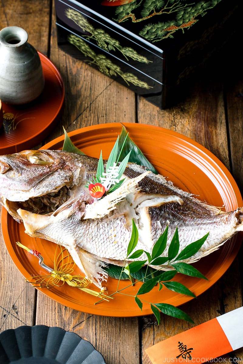 Japanese Baked Sea Bream 鯛の姿焼き • Just One Cookbook