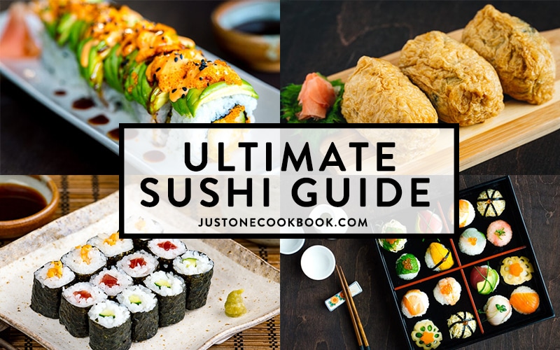 image of sushi collage