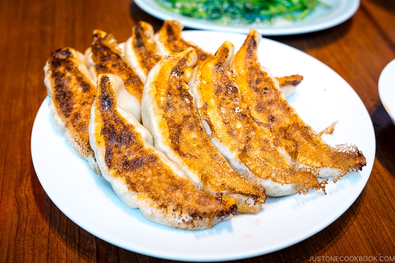 Gyoza at Ginza Tenryu