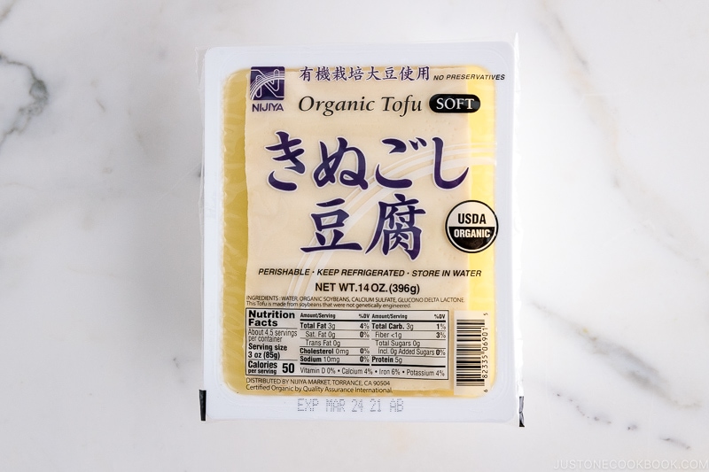 Kinugoshi Tofu (Soft Tofu) | Easy Japanese Recipes at JustOneCookbook.com