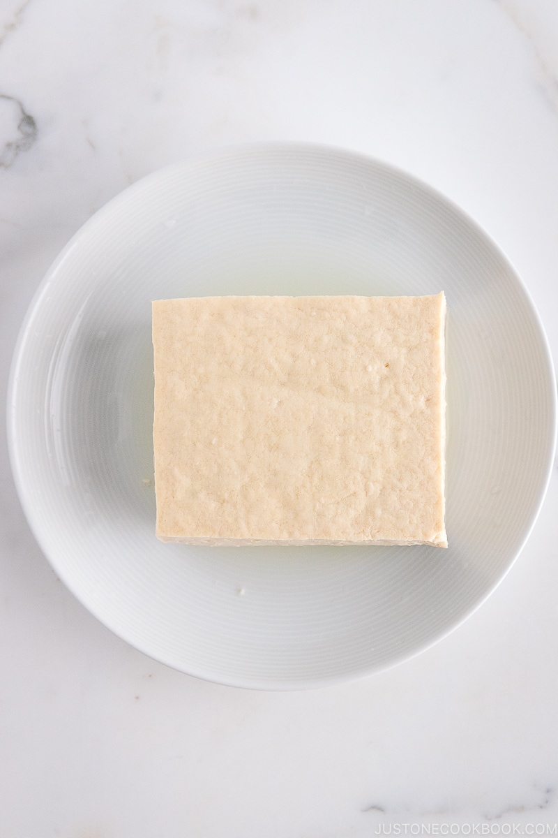 Momen Tofu (Regular Tofu) | Easy Japanese Recipes at JustOneCookbook.com
