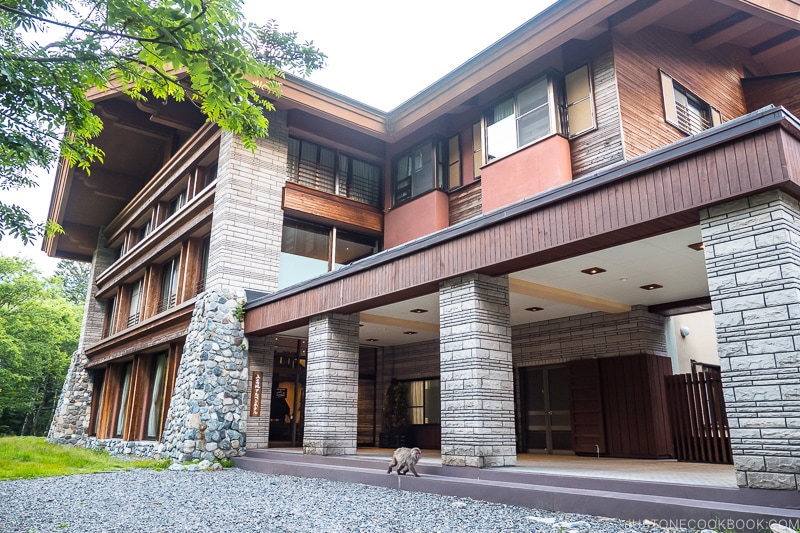 exterior of Kamikochi Alpen Hotel