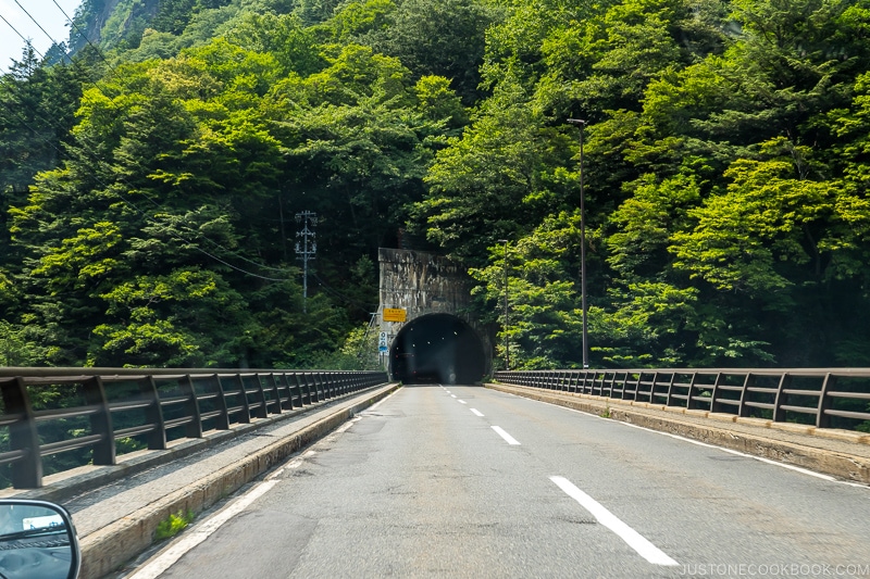 tunnel to Kamikochi