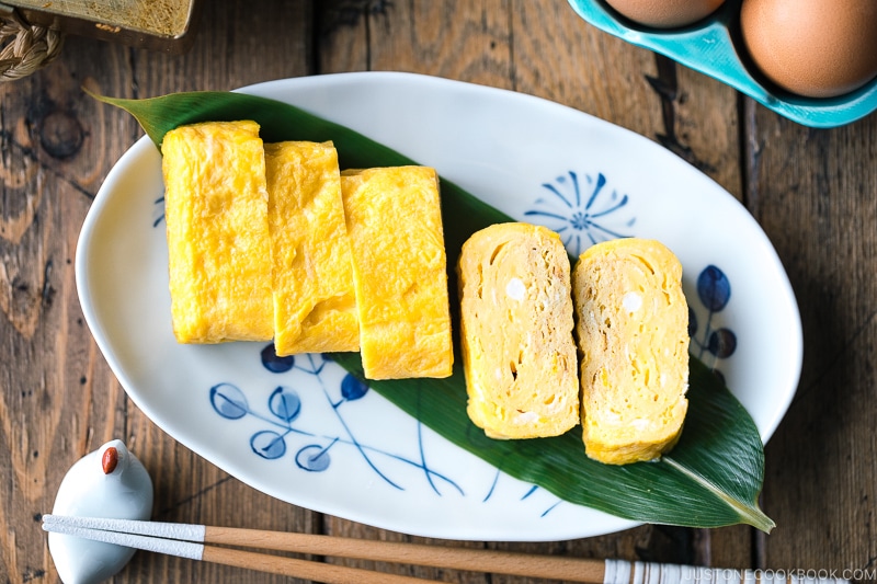 Japanese Sweet Rolled Omelet (Tamagoyaki) – Midnight Diner Season 2 厚焼き玉子 •  Just One Cookbook