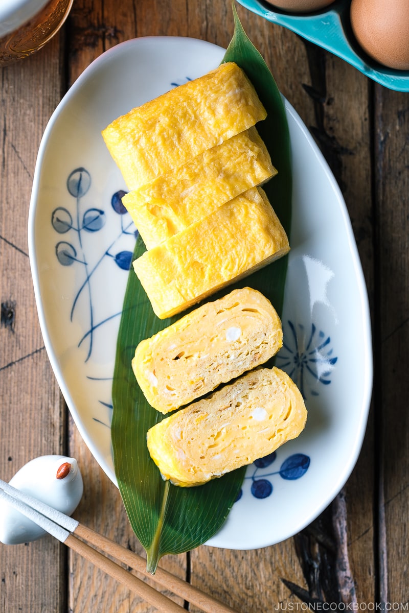 Tamagoyaki is a Japanese Omelette Made of Sweet or Salty Eggs