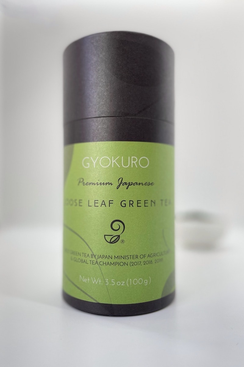 Gyokuro, tea packaging from Japanese Green Tea Company