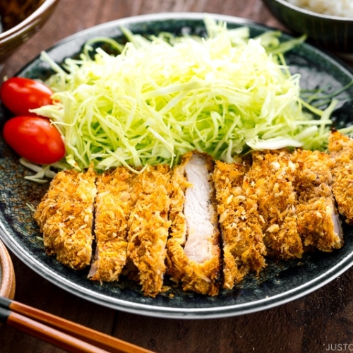 Baked Tonkatsu 揚げないとんかつ Just One Cookbook