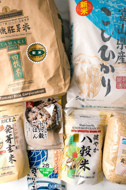 Types of Japanese Rice • Just One Cookbook