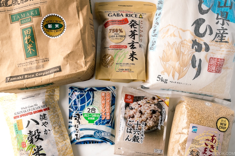 Types of Japanese Rice