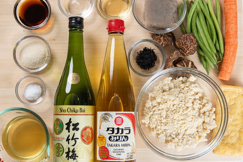 Okara Unohana Ingredients