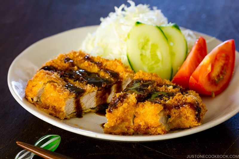 Tonkatsu Japanese Pork Cutlet とんかつ Just One Cookbook