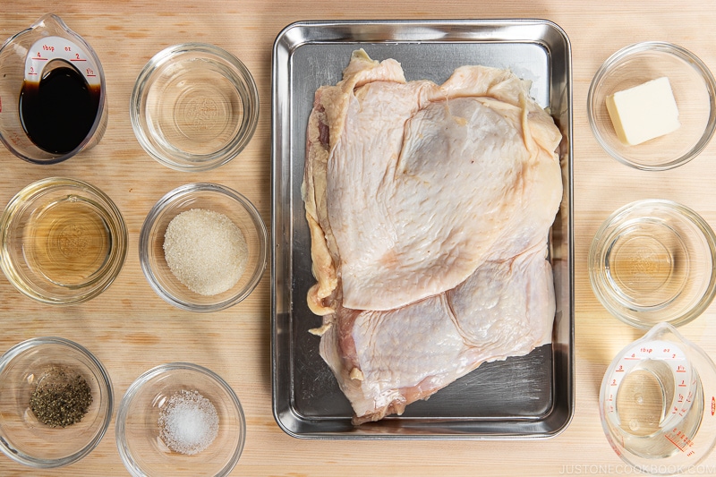 Butter Shoyu Chicken Ingredients