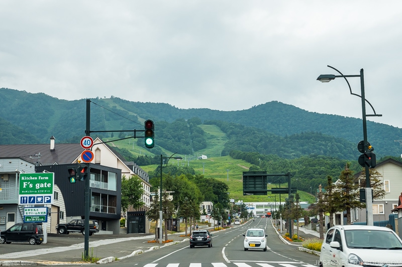 view of Furano Ski Resort mountain