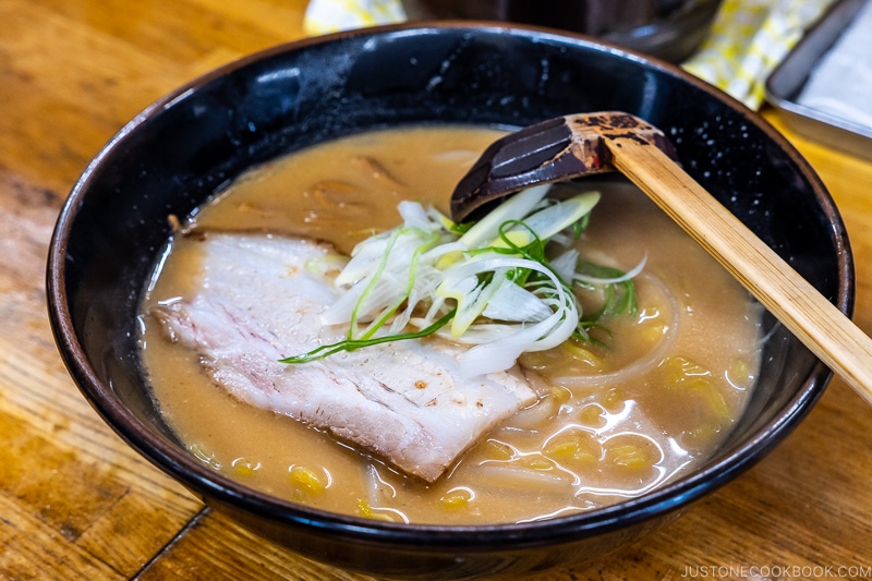 bowl of ramen with chashu