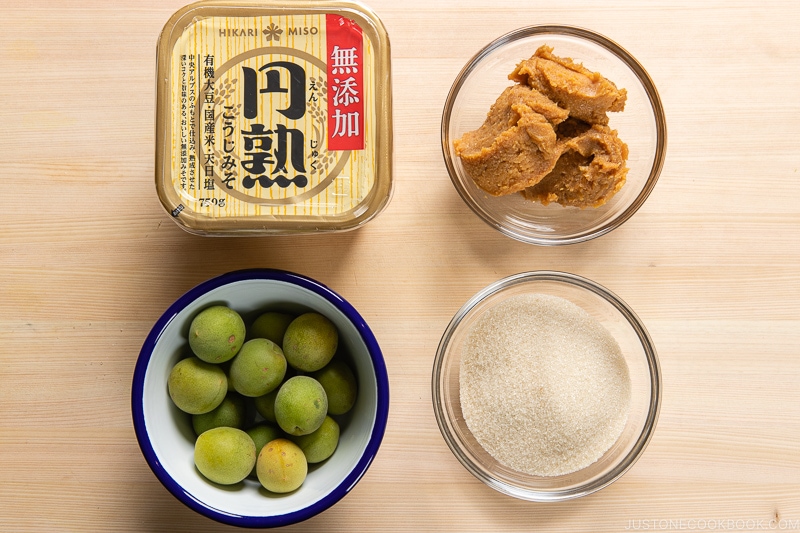 Ume Miso Ingredients