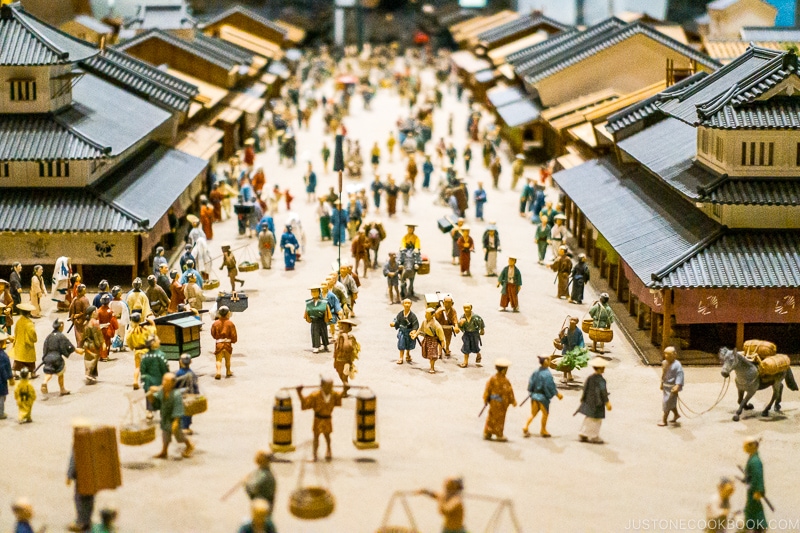 scene of life during Edo period