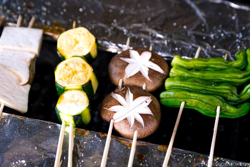 Yakitori Style Grilled Vegetables-step by step-58