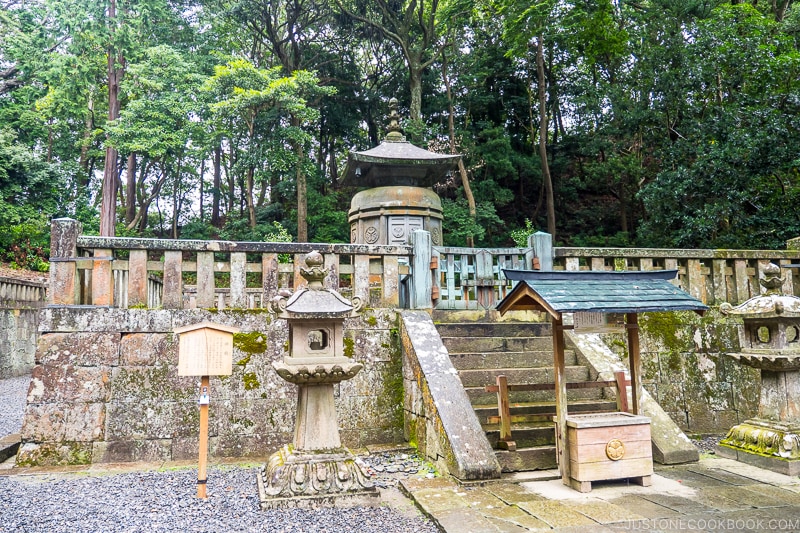 The mausoleum of Tokugawa Ieyasu