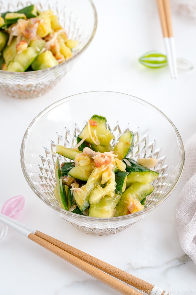 Smashed Shito Cucumber Salad Recipe