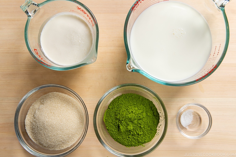 Green Tea Ice Cream Ingredients