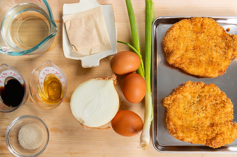 Katsudon Ingredients