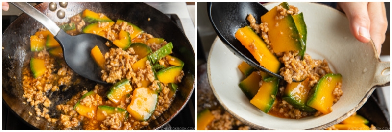 Kabocha Pork Stir Fry 17