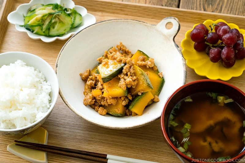 Kabocha Pork Stir Fry (Video) ??????????