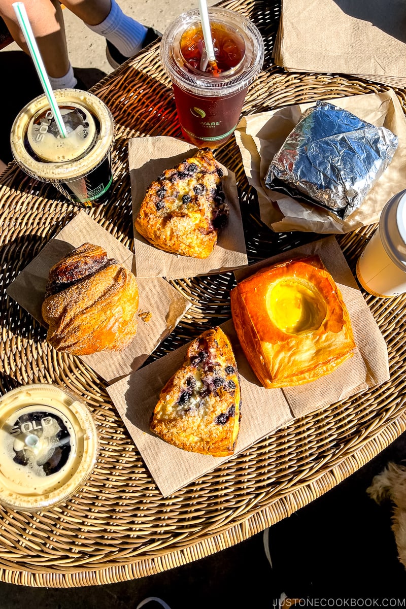 pastries from The Model Bakery