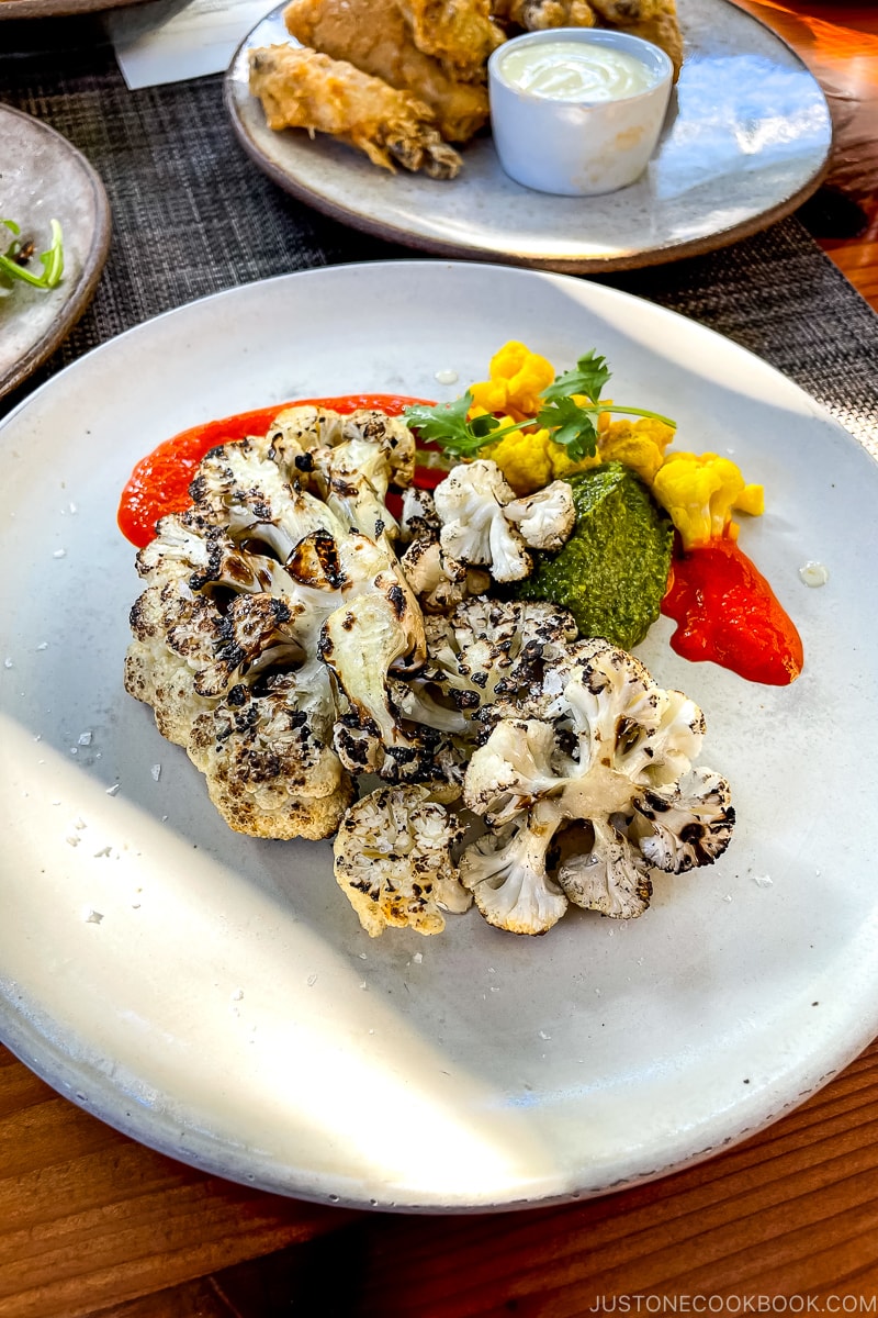 Wood~Roasted Cauliflower