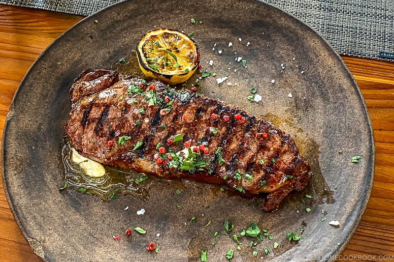 grilled New York Strip