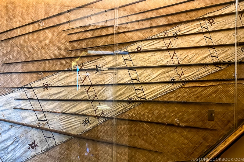 antique arrows on the wall