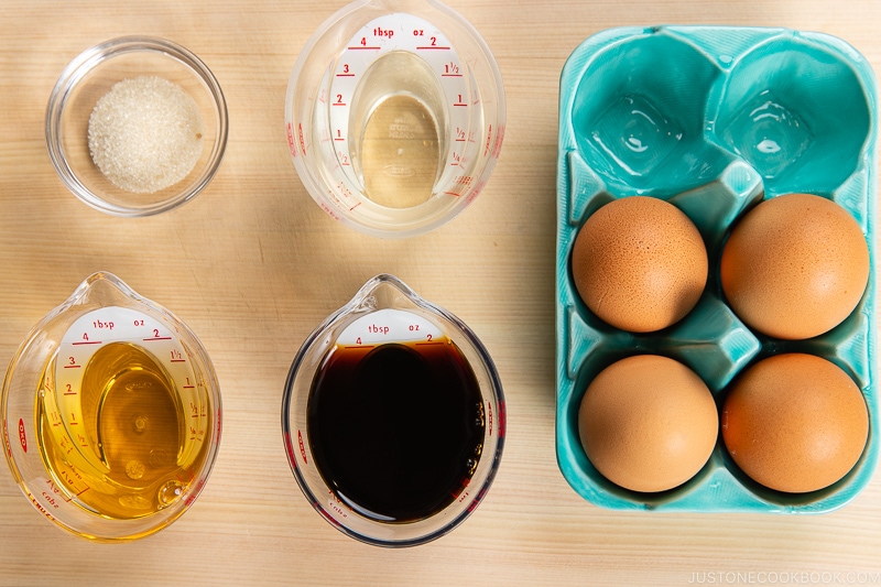 Ramen Eggs Ingredients