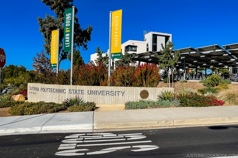 entrance for Cal Poly San Luis Obispo