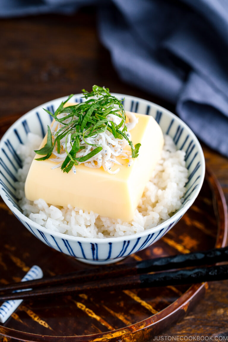 Egg Tofu (Tamago Tofu) 玉子豆腐 'Midnight Diner Tokyo Stories' • Just