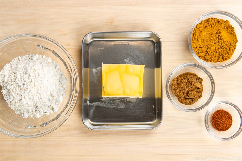 How to Make Curry Roux Ingredients