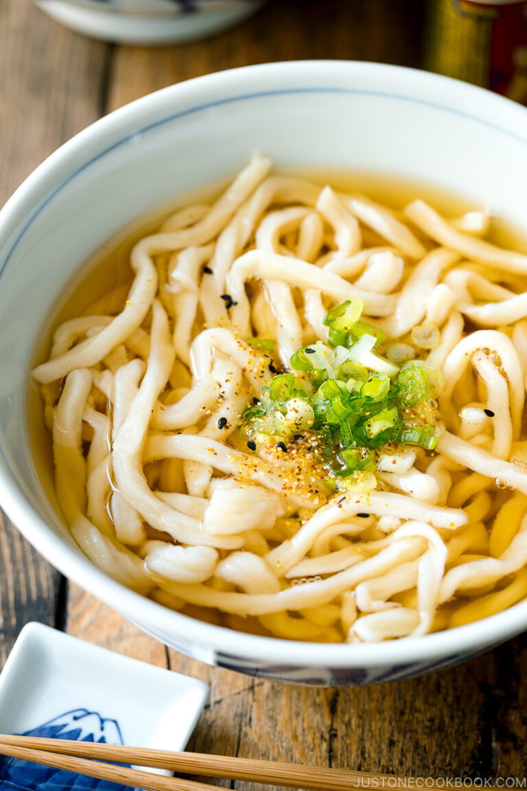Udon Noodle Soup (Kake Udon) かけうどん • Just One Cookbook
