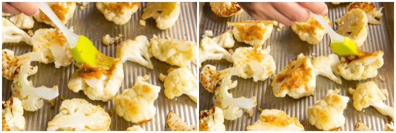 Roasted Miso Garlic Cauliflower 10