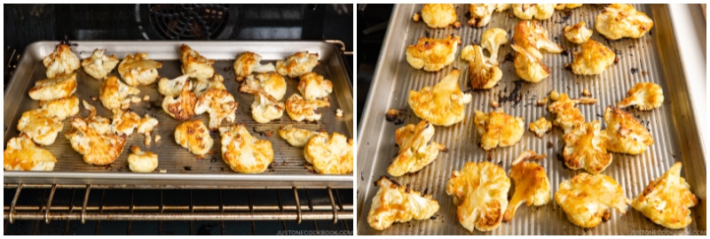 Roasted Miso Garlic Cauliflower 11