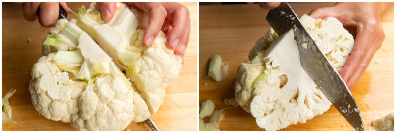 Roasted Miso Garlic Cauliflower 4
