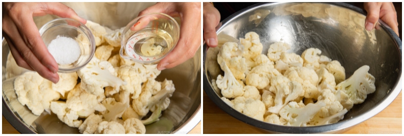 Roasted Miso Garlic Cauliflower 7