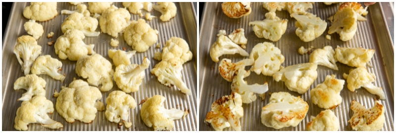 Roasted Miso Garlic Cauliflower 9