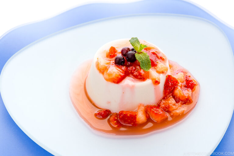 Tofu Pudding (Blancmange) 豆腐プリン • Just One Cookbook