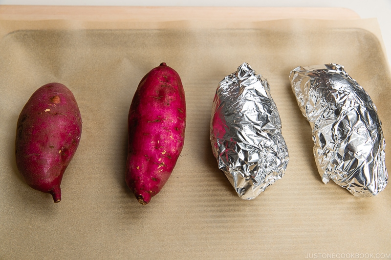 Baked Japanese Sweet Potatoes-step by step-8