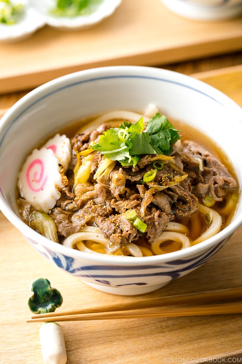 Beef Udon (Niku Udon) 肉うどん • Just One Cookbook