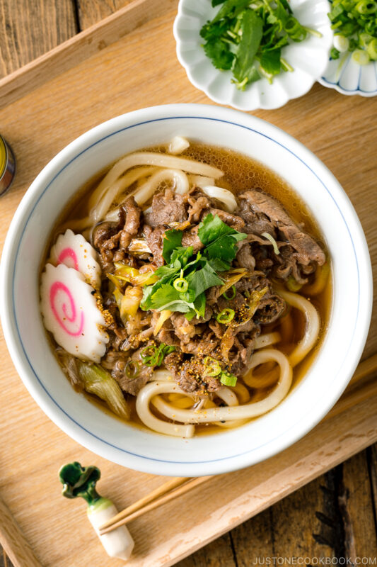 Beef Udon (Niku Udon) 肉うどん • Just One Cookbook