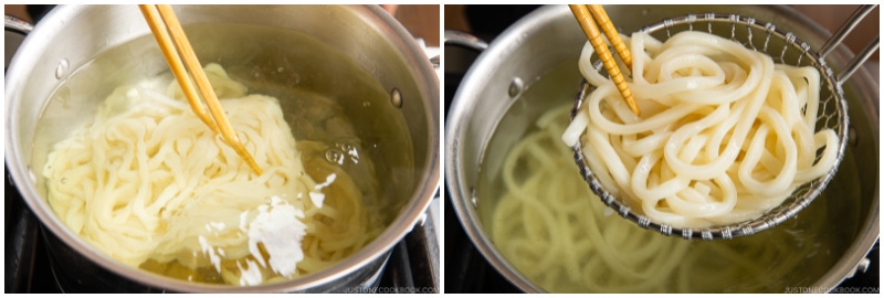 Udon Noodle Soup with Mochi 7