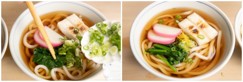 Udon Noodle Soup with Mochi 9